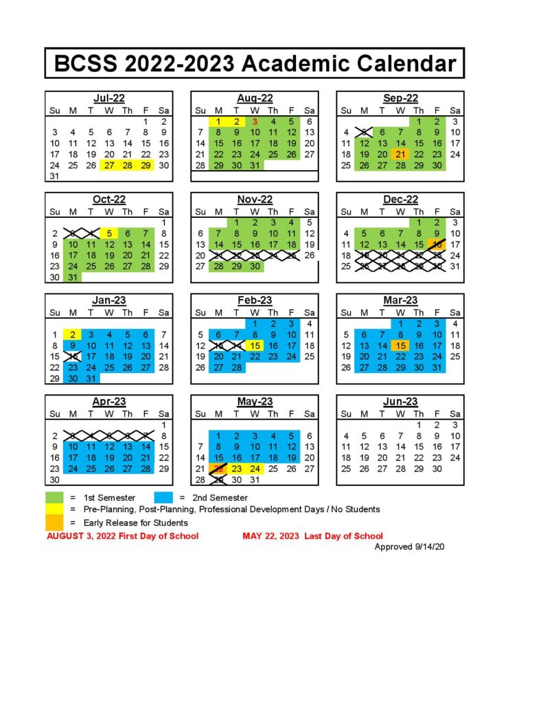 Bulloch County School Calendar 20222023 & Holidays